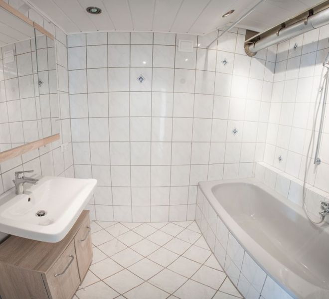 Badezimmer nach der Renovation