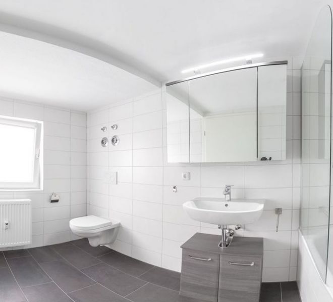 Renoviertes Badezimmer